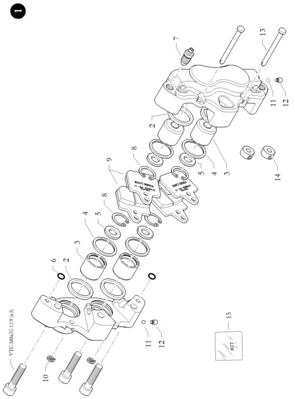 (10) Borg clip - Afbeelding 2